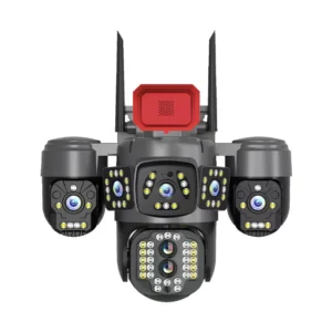 5-lens zoom surveillance camera, outdoor wireless monitor, night vision, 4G home smart HD camera-Main-4