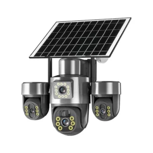 9MP Solar Camera Wholesale 3-Lens 3-Pan Tilt Solar Camera-Main-4