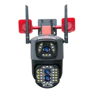Binocular 10x zoom full-color surveillance video recorder