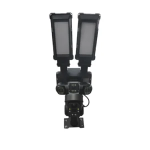 Source factory V-type dual-light solar monitoring camera with voice intel-com
