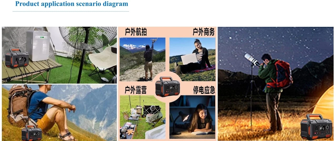 application scenarion for A3E-300W portable power station