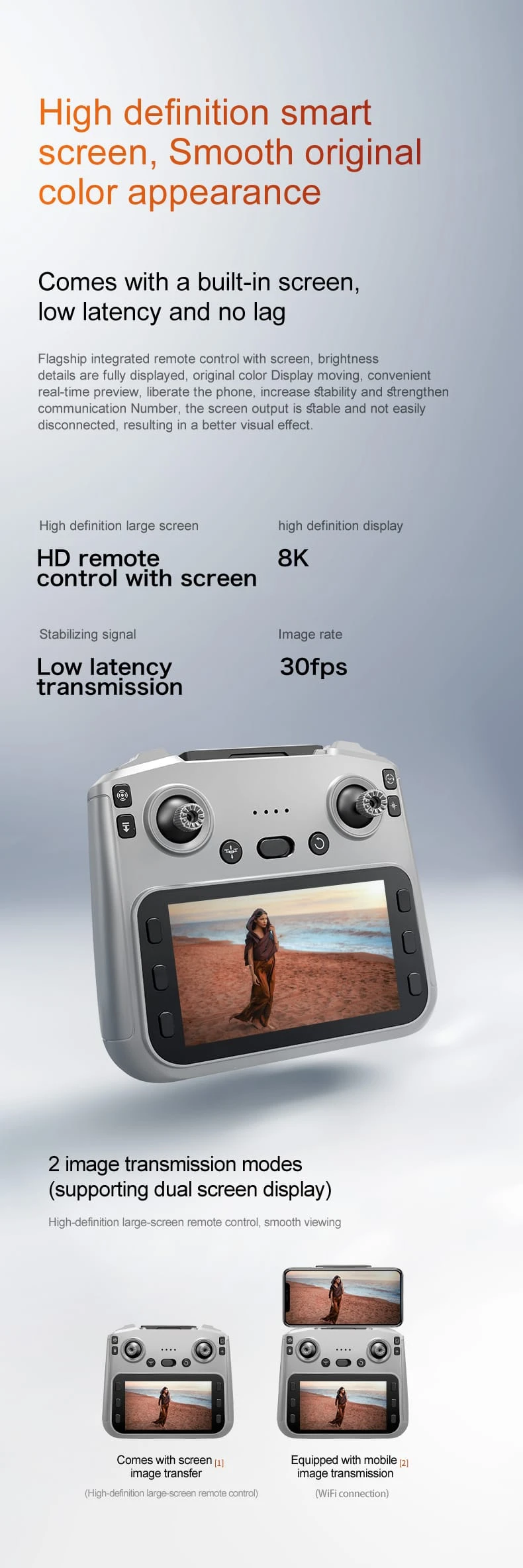 8K Triple-camera 30FPS Drone Headless Mode 50xZoom UAVa_04