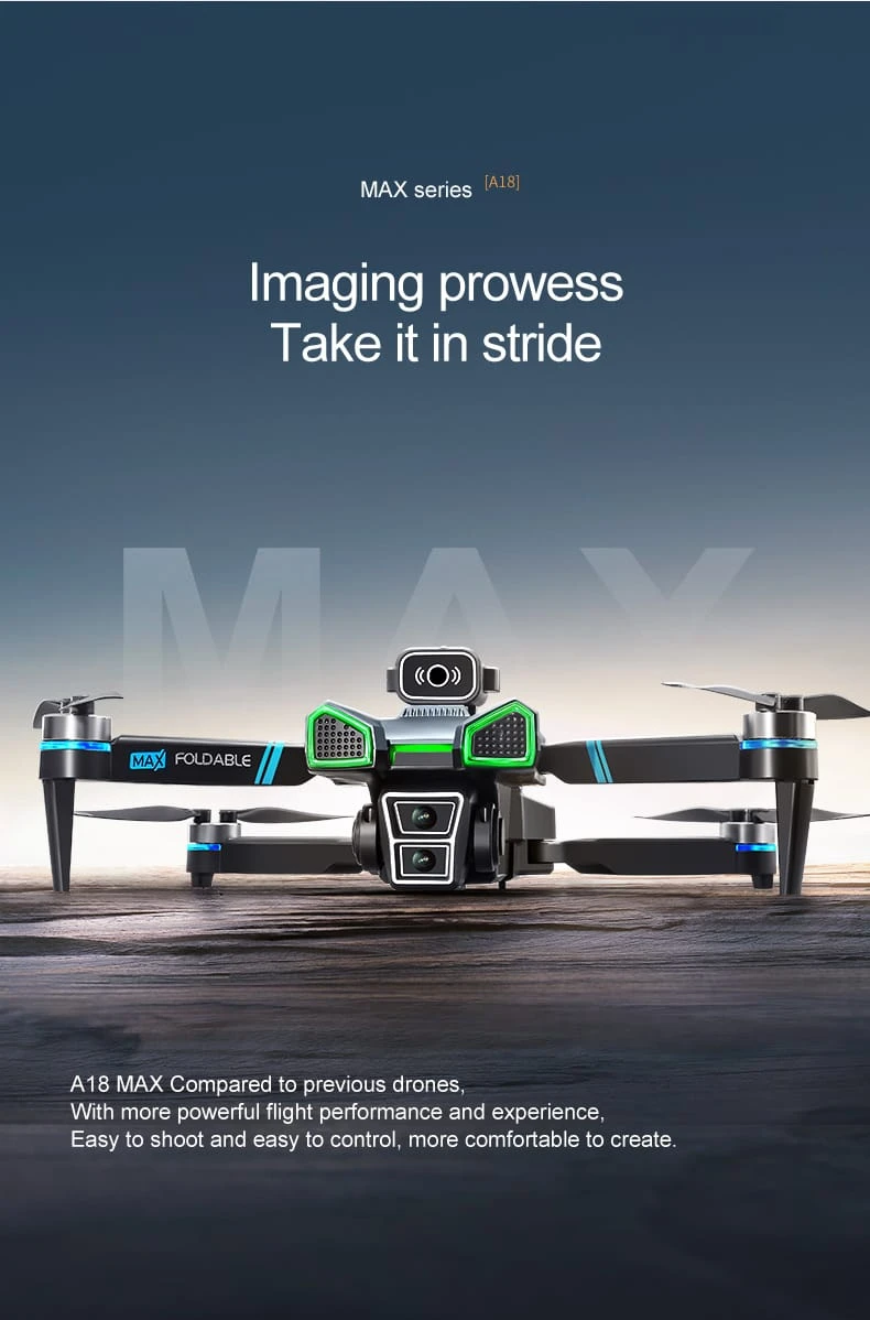 8K Triple-camera 30FPS Drone Headless Mode 50xZoom UAVa_05