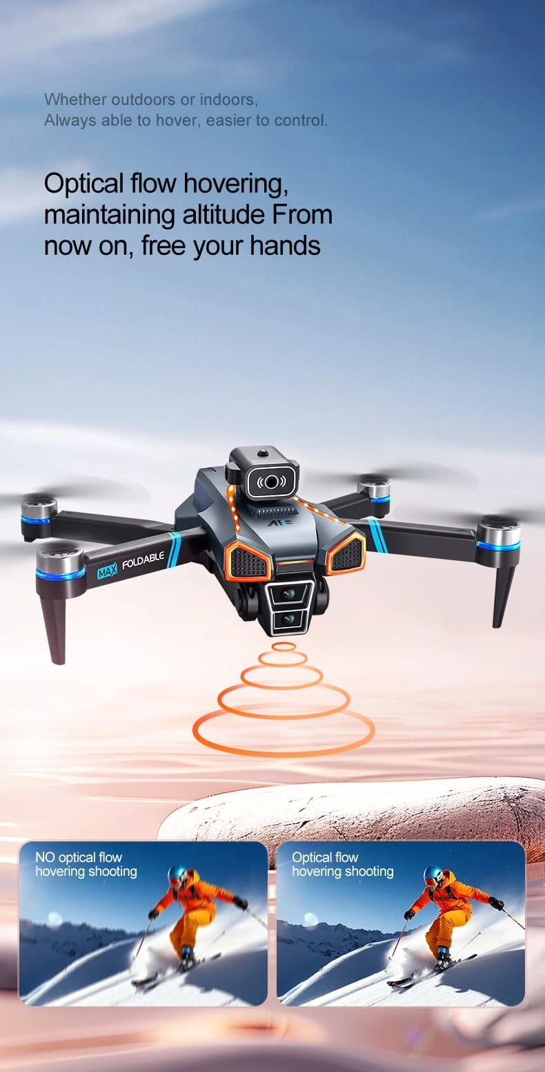 8K Triple-camera 30FPS Drone Headless Mode 50xZoom UAVa_15